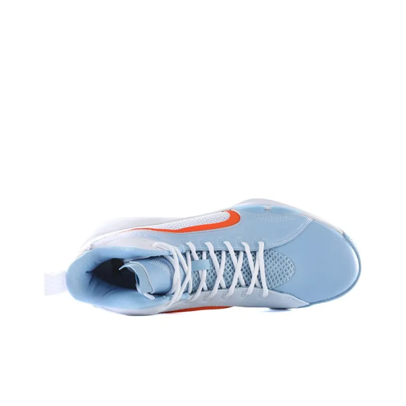 PEAK Shock Absorbers Slip Resistant, Abrasion Resistant, Breathable High Top P MOTIVE Basketball Shoes Men's Blue White-2