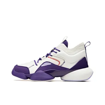 Dragon Ball x Anta Mid Top Performance Basketball Shoes Women's White Purple