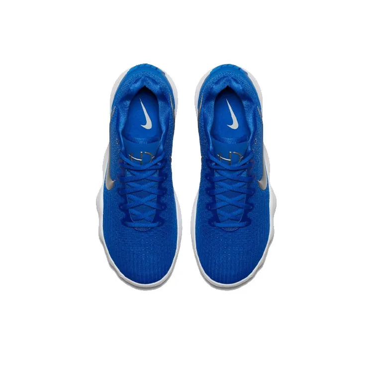 Nike Hyperdunk 2017 Basketball Shoes Men Low-Top Blue/Silver-3