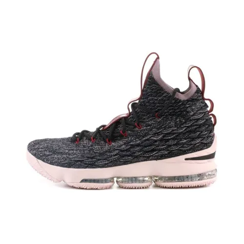 Nike Lebron 15 Basketball Shoes Men High-Top Black/Red