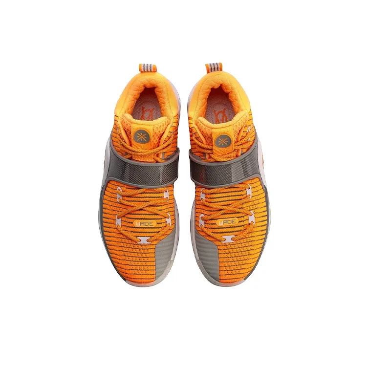 LiNing WOW 6 Way Of Wade 6 Energy Low Top Basketball Shoes Men's Orange-3
