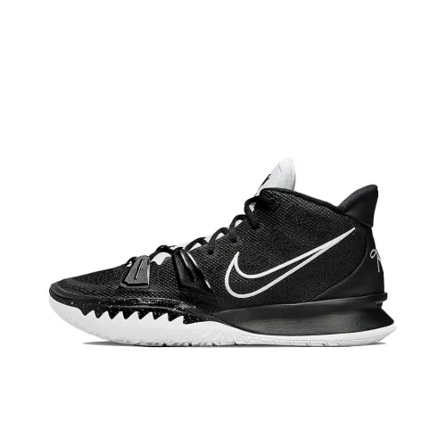 Nike Kyrie 7 Basketball Shoes Unisex Mid-Top Black/White