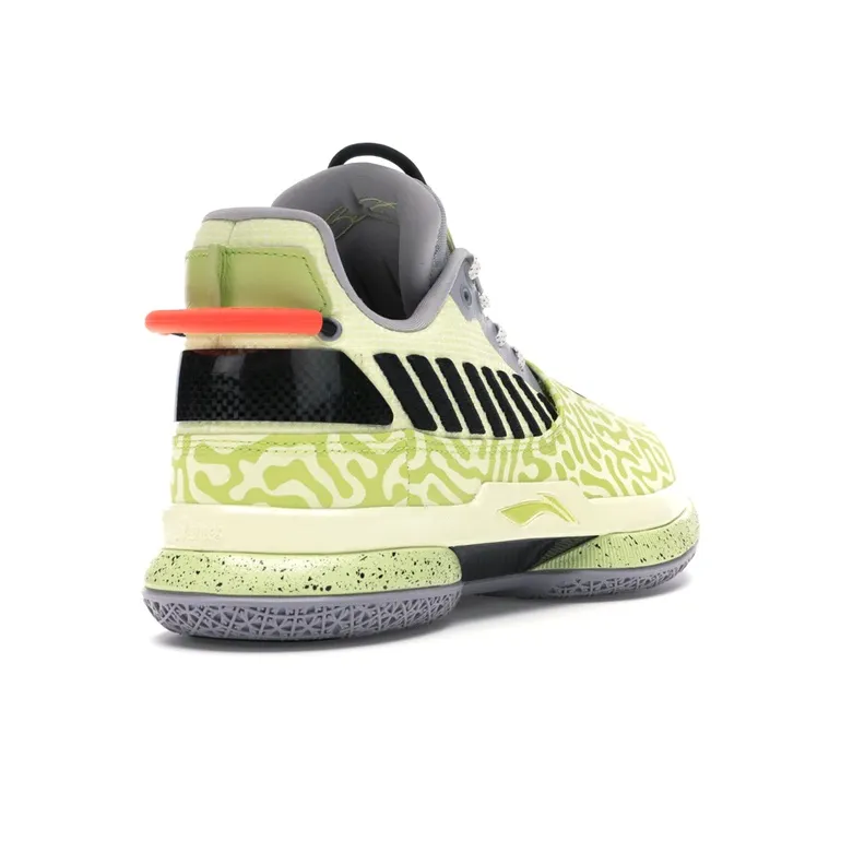 LiNing WOW 7 Way Of Wade 7 Lightweight Cushioning Low Top Basketball Shoes Men's Green White-3