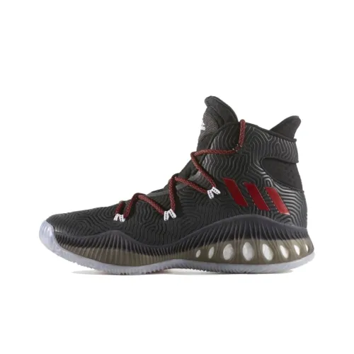 Adidas Crazy Explosive Basketball Shoes Men High-Top Black