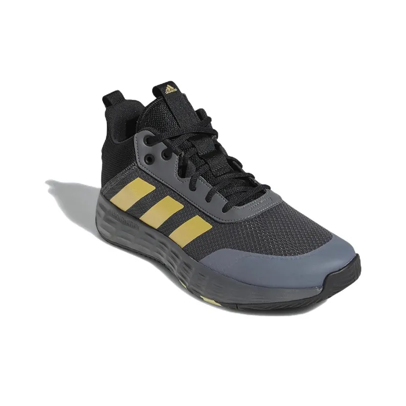 Adidas Ownthegame Grey Matte Gold Core Black-2