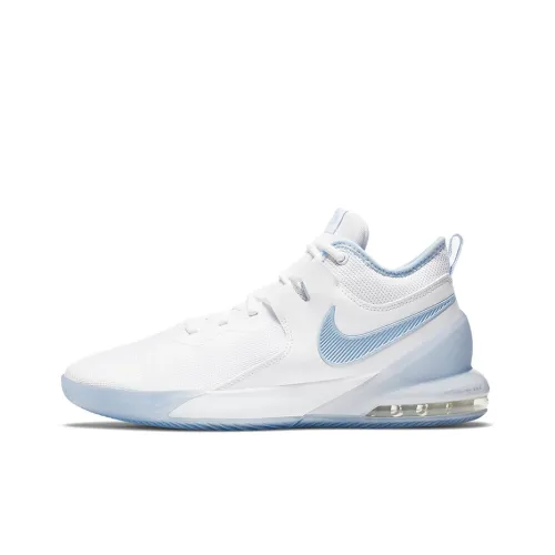 Nike Air Max Impact Basketball Shoes Men Mid-Top White/Blue