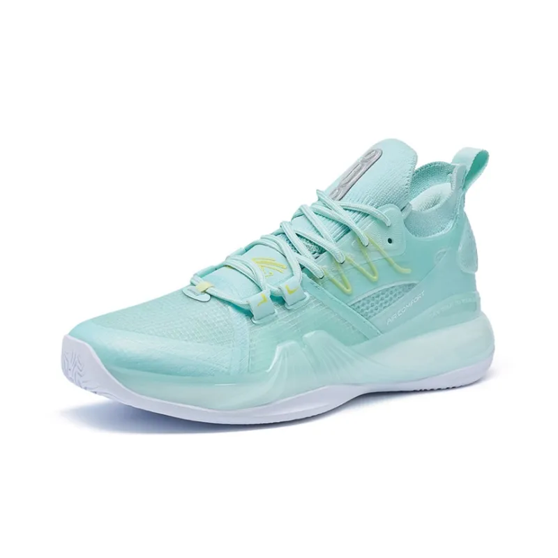 XTEP Jeremy Lin 2 JLIN2 SE Performance Basketball Shoes Men's Flash Silver Blue-1