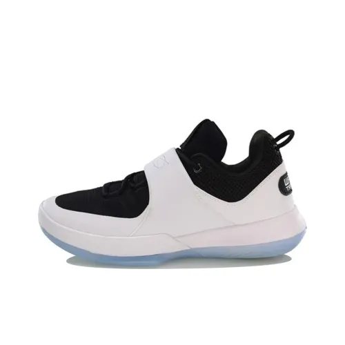 LiNing Way Of Wade Training Slip Resistant, Abrasion Resistant, Lightweight Low Top Basketball Shoes Men's Black White