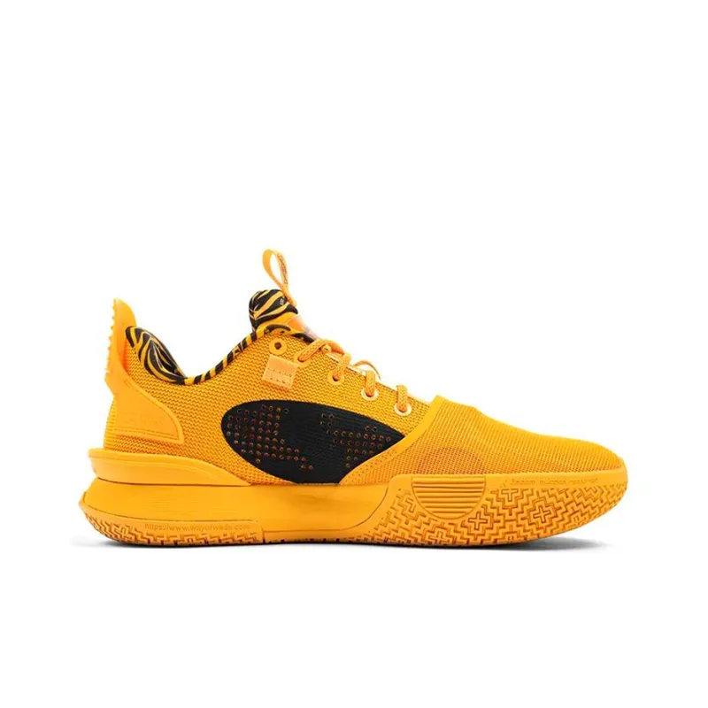 LINING All City 10 Basketball Shoes Men Low Top Yellow/Black-2