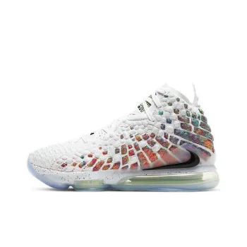 Nike LeBron 17 EP White Black