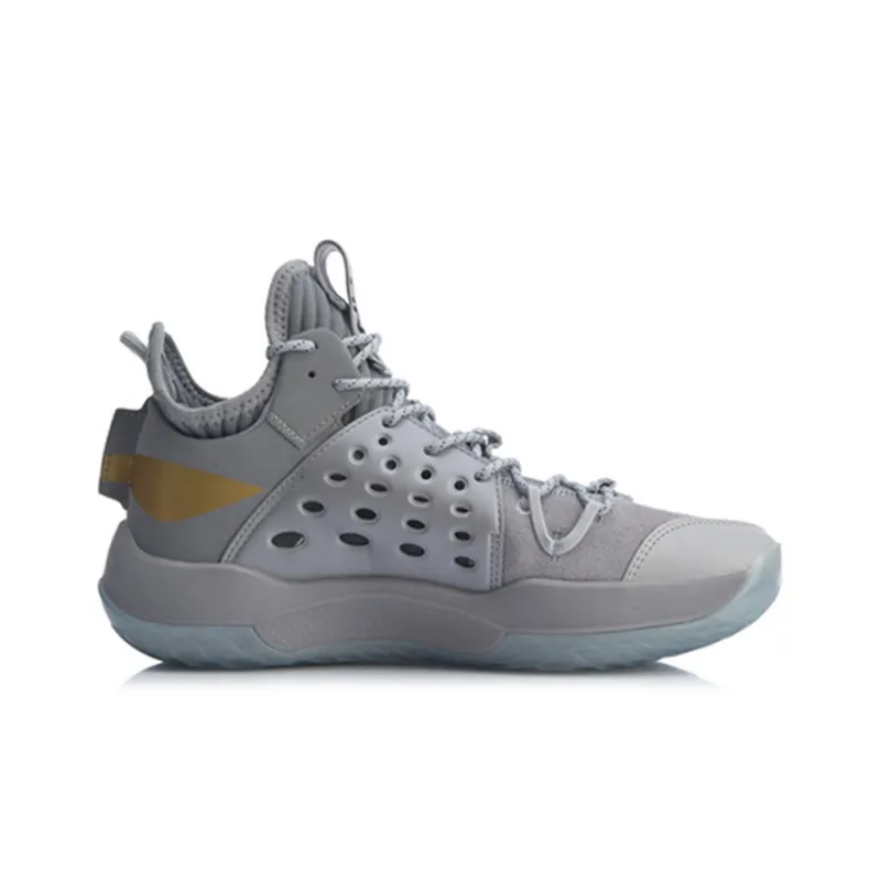 LINING C.J. McCollum Sonic 7 V2 Basketball Shoes -Grey-1