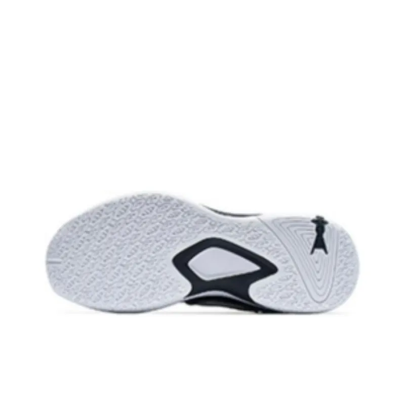XTEP Demon 3.5 Cushioning Anti Slip And Wear Resistant Coverage Support Low Top Basketball Shoes Black Gray-4