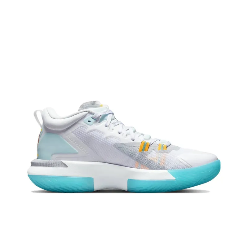 JORDAN Zion 1 Pf 'White Dynamic Turquoise'-1