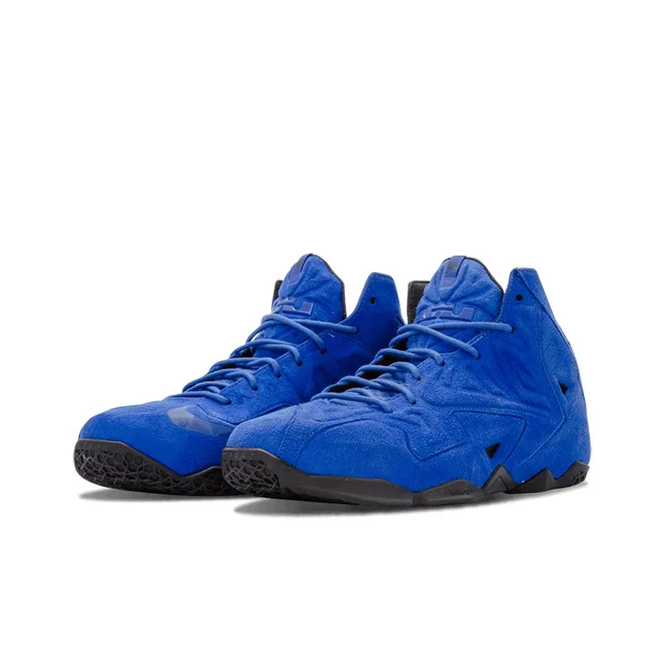 Nike LeBron 11 Ext Blue Suede-1