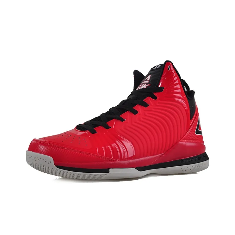 PEAK Battier Generation 9 Presidential Concept High-Top Performance Basketball Shoes Men's Red Black-1
