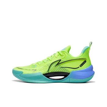 LINING Super Light V2 Basketball Shoes Men Low Top Green
