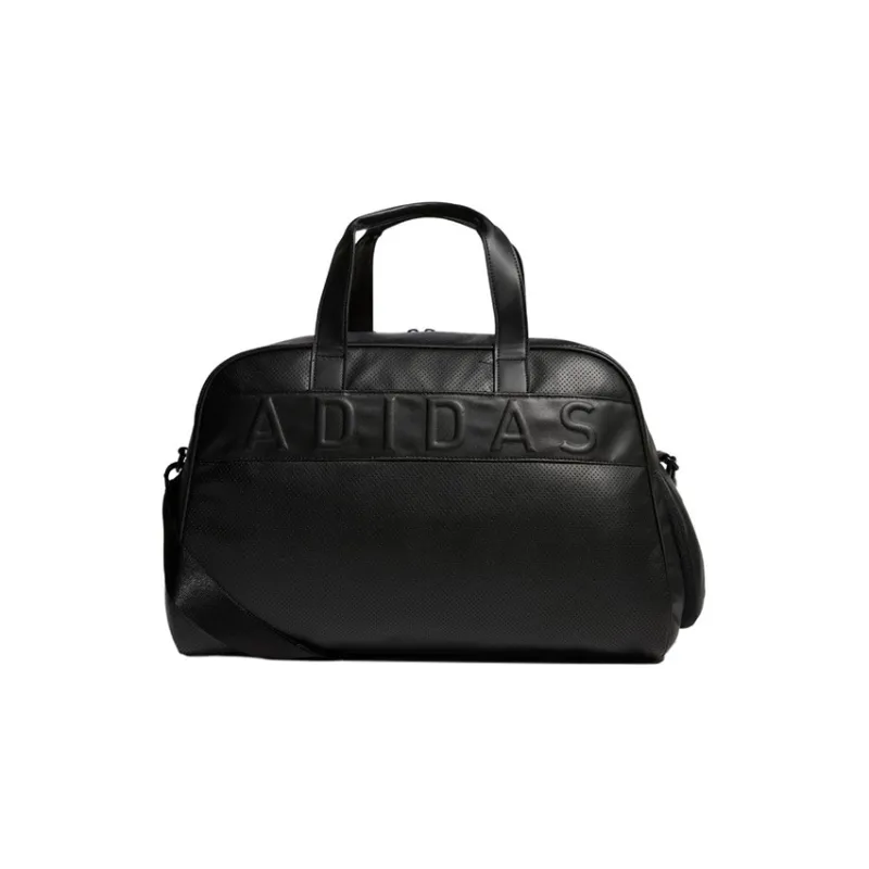 Adidas Synthetic Leather Boston Bag Shoulder Bag Crossbody Bag Handbag Regular Women's Black-2
