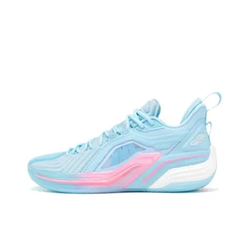 XTEP Jeremy Lin Three Generations JLIN3 Cushioned Slip Resistant Low Top Performance Basketball Shoes Men's Cirrus Blue