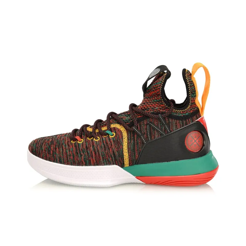LINING Wade All In Team 6 - Black/Green/Yellow Stock Clearance-0