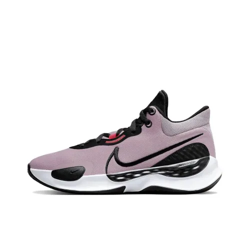 Nike Renew Elevate 3 Basketball Shoes Unisex Low-Top Pink/Black