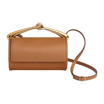 HERMES Swift Calfskin Shoulder Bag Women's 37 Gold Gold