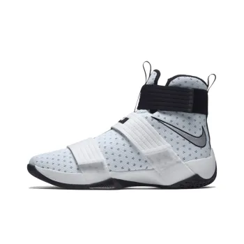 Nike LeBron Zoom Soldier 10 Team Bank White