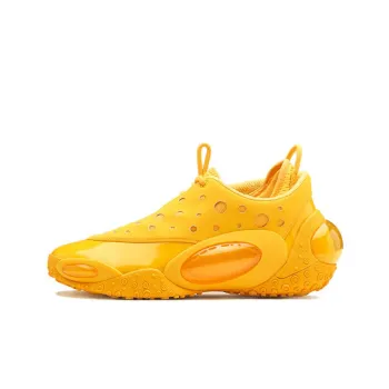 Senzubean Basketball Shoes Unisex Low Top Cheese Color