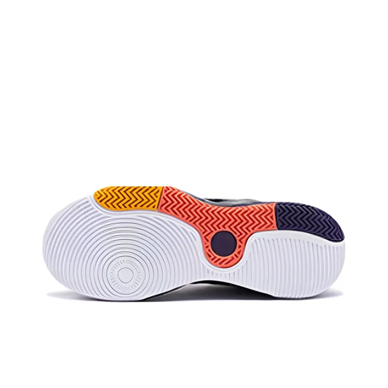 361° Basketball Shoes Men Low-Top Obsidian Black/Vintage Yellow-3