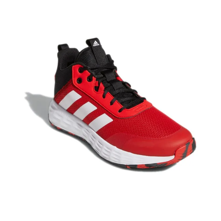 Adidas Ownthegame Vivid Red Cloud White Core Black-2