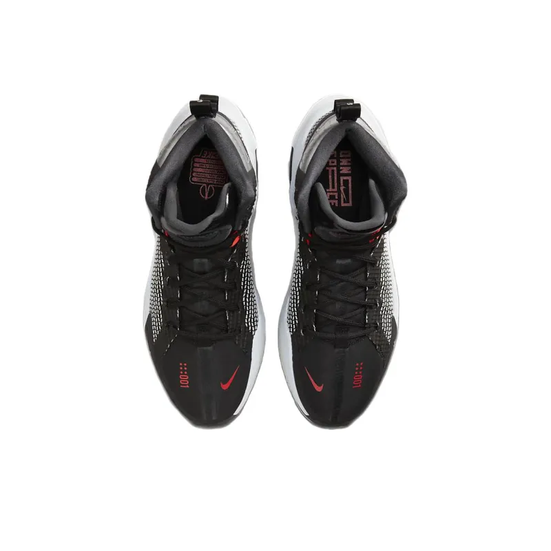 Nike Air Zoom Gt Jump Black White Solar Red-3