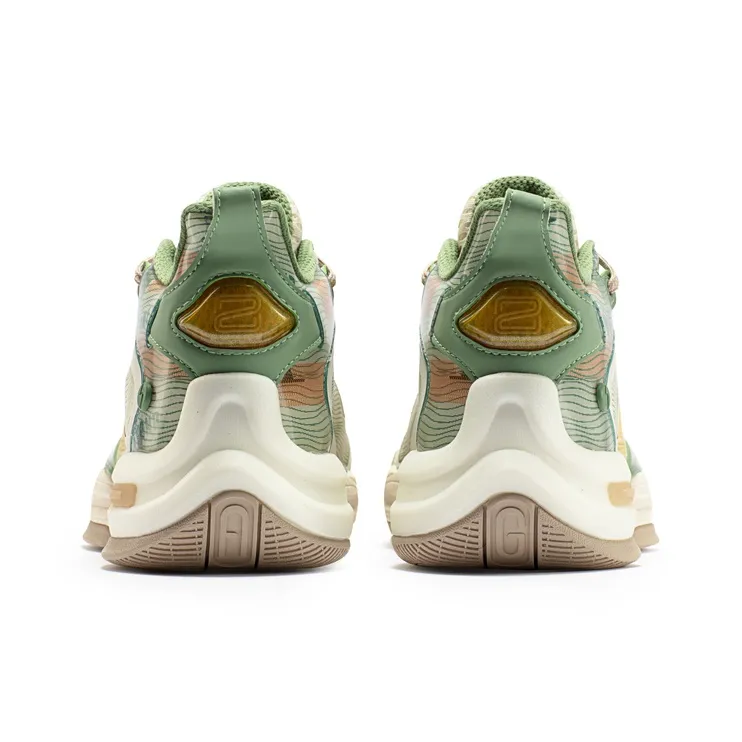 361° AG2 X Basketball Shoes Men Mid Top Sago/Turquoise-4
