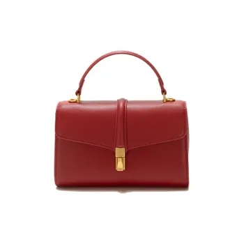 GXFMOD Cow Leather One Shoulder Handbags Medium Size Women's Red
