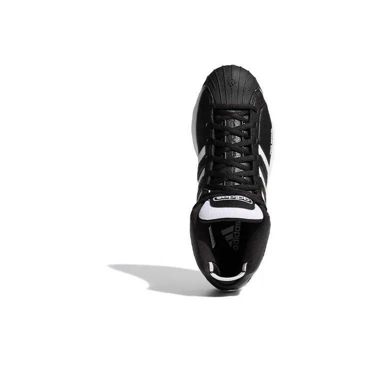 Adidas Pro Model 2G Core Black White-4