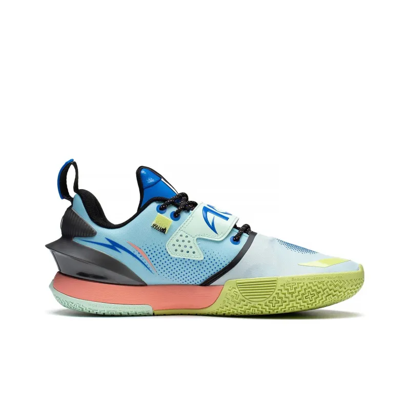 LiNing All City 10 V2 Slip Resistant, Abrasion Resistant, Breathable Low Top Basketball Shoes Men's Blue-1