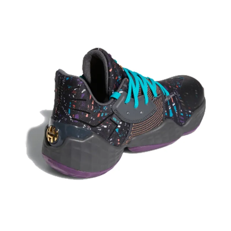 adidas Harden Vol.4 Black Amber Tint-2