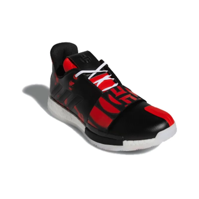 Adidas Harden Volume 3 Geek Up 'Black Red'-2