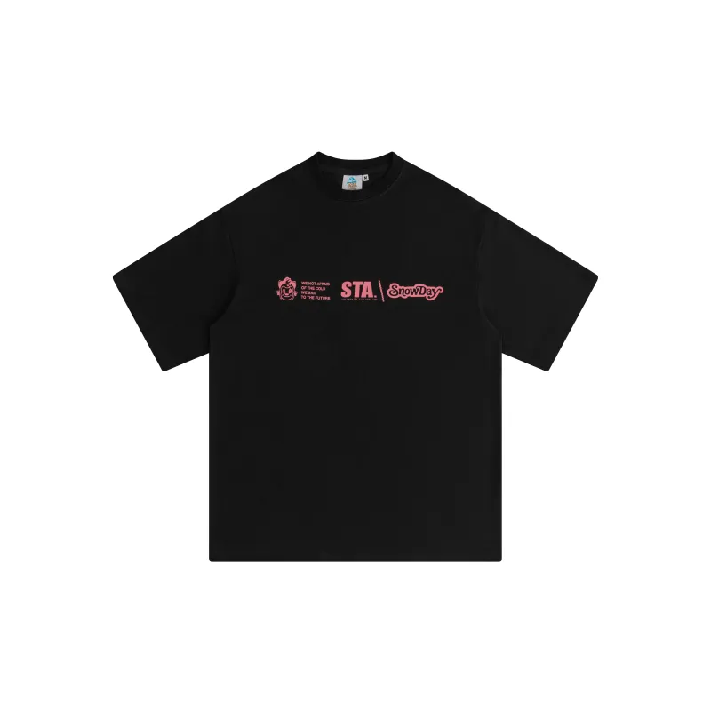 Snowday T Shirts Unisex Black Brown-1