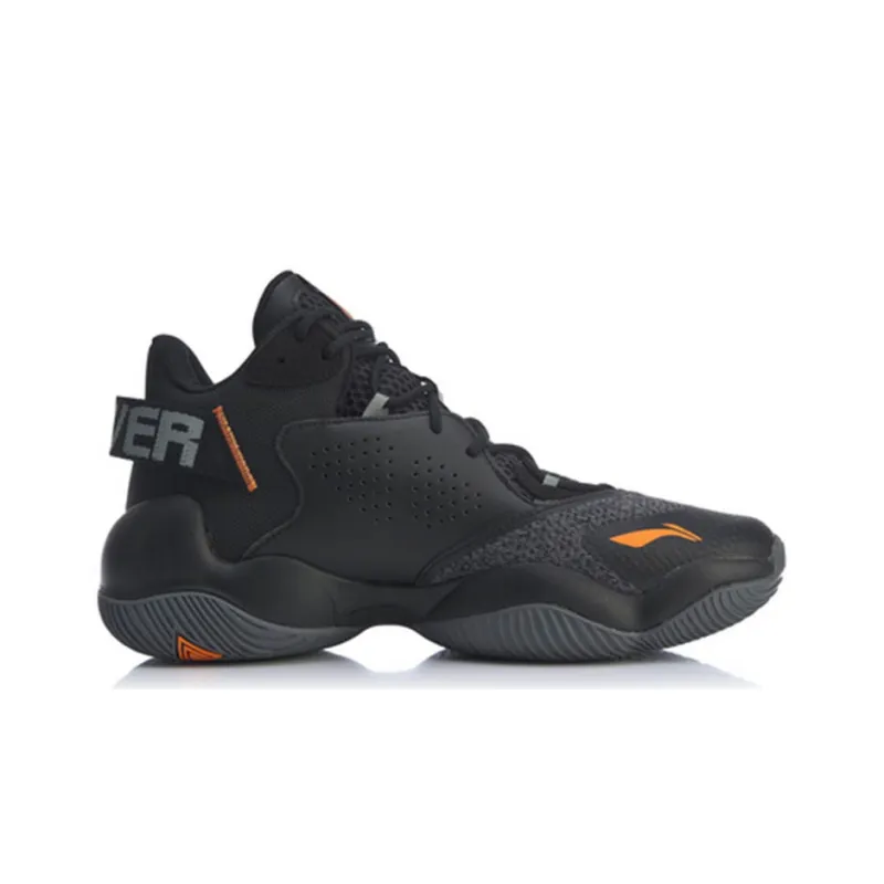 LiNing Air Raid 6 High Top Basketball Shoes Men's Black-1