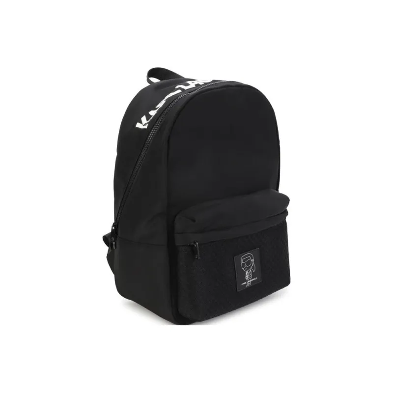 KARL LAGERFELD Polyester Backpack Kids' Black-2