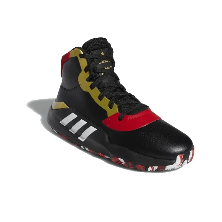 Adidas Pro Bounce 2019 Black Scarlet Gold-2