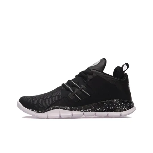LiNing Way Of Wade Mid-Top Basketball Shoes Unisex Black White