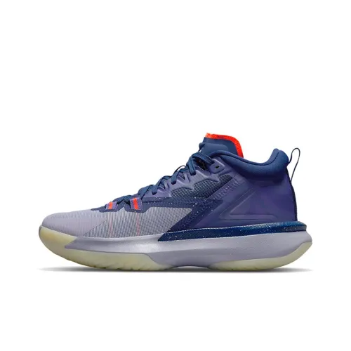 Jordan Zion 1 PF Blue Void Fierce Purple