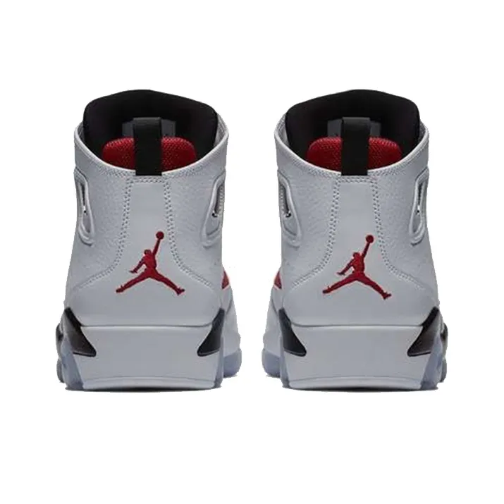 Jordan Flightclub 91 White Black Gym Red-4