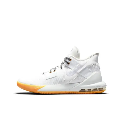 Nike Air Max Impact 2 Basketball Shoes Men Mid-Top White