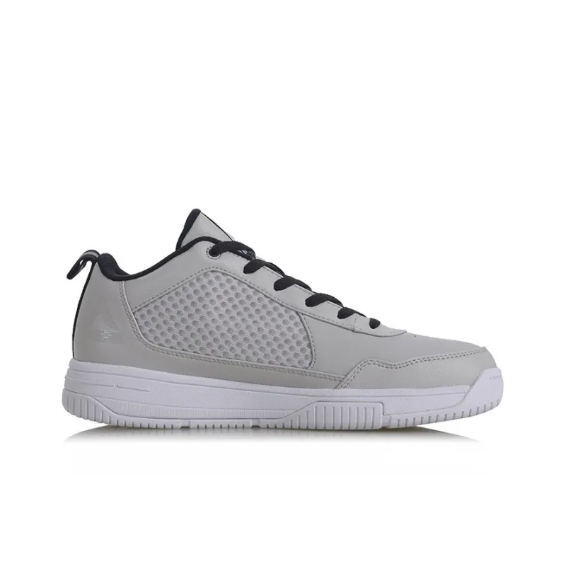 PEAK Shock Absorbers With Slip Resistant And Abrasion Resistant Properties Mid Top Basketball Shoes Men's-1
