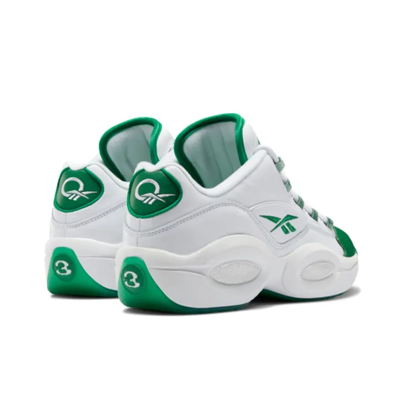 Reebok Question Low Green Toe-3