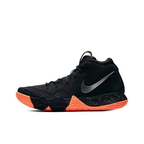 Nike Kyrie 4 Black Silver Orange