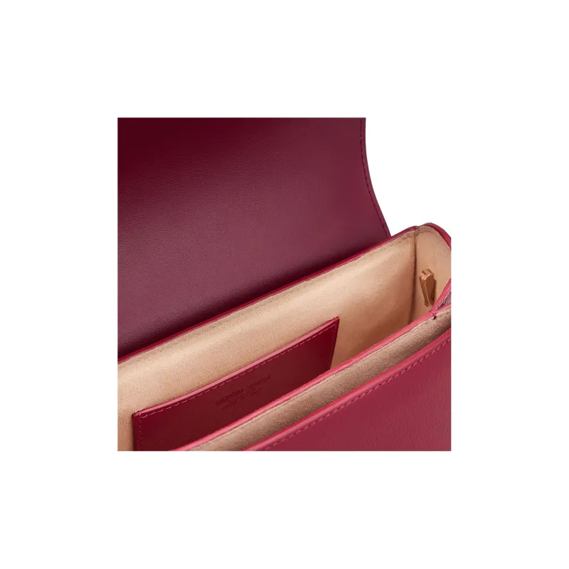 AMANI Patent Leather Shoulder Bag Women's-3