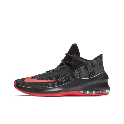 Nike Air Max Infuriate Basketball Shoes Men Low-Top Black/Red