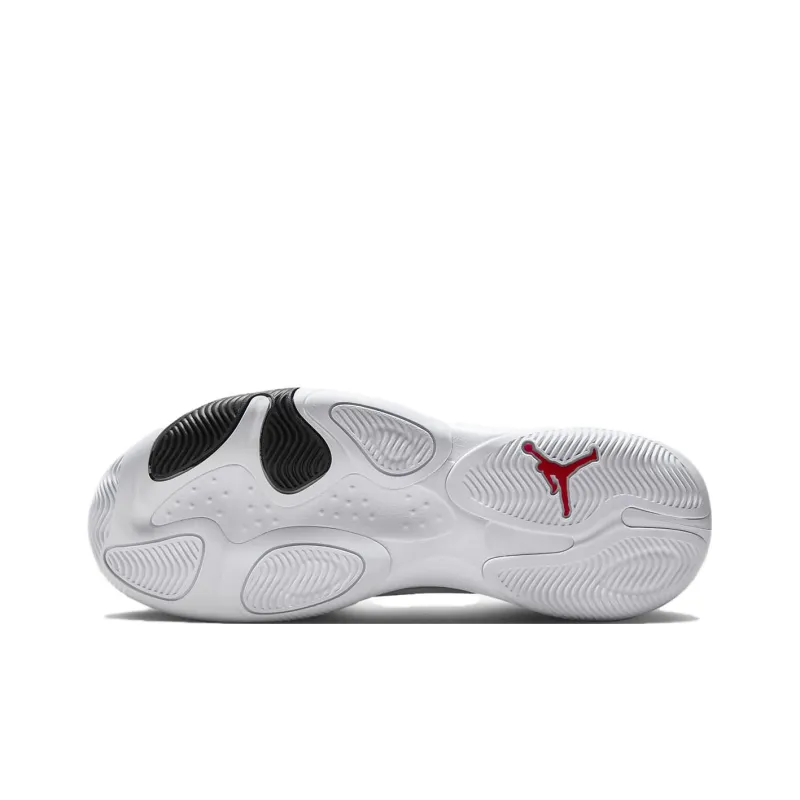 Jordan Max Aura 4 White Black University Red-5